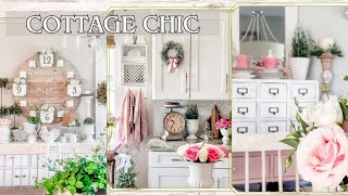 Shabby chic💝how to decorate with flower arrangements in cottage style?