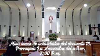 Procesión de entrada - misa inicio de actividades decanatales. (Decanato 13)