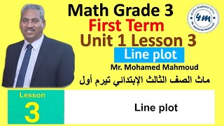 Line Plot Lesson 3 : Grade 3 Math first term 2025  ماث الصف الثالث الابتدائي الدرس الثالث