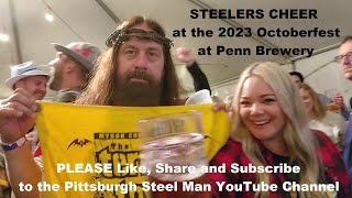 STEELERS CHEER at the 2023 Octoberfest at Penn Brewery