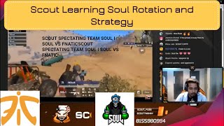 Scout Studying soul strategy & rotation in T1Scrims PUBG Mobile