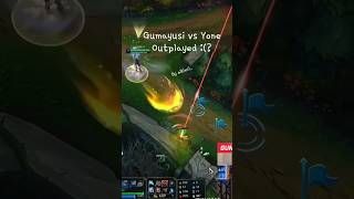 Gumayusi vs Yone outplayed #리그오브레전드 #leagueoflegends #twitch #gumayusi #yone