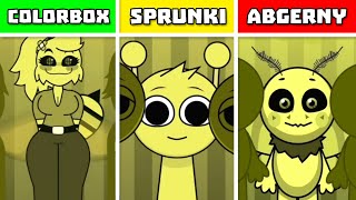 Incredibox MUSTARD Versions - Colorbox vs Sprunki vs Abgerny!