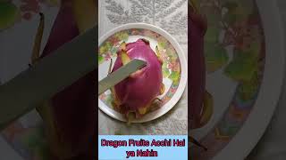 First Time Trying Dragon Fruit,Dragon Fruit FromThailand High In Fiber And Very Healthy Dragon Fruit