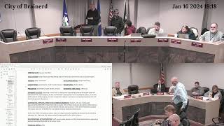 City of Brainerd - Safety & Public Works Committee - 1/16/2024