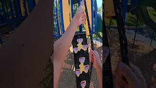 playground parkour climbing pov