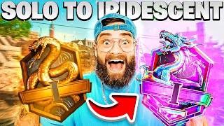 The Grind Begins! | Solo Bronze to Iridescent in Ranked Rebirth Island #1