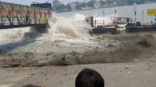 Ban In Ganga River || Nimtala Ghat Ke Ganga Nadi Dengerous Ban || #video