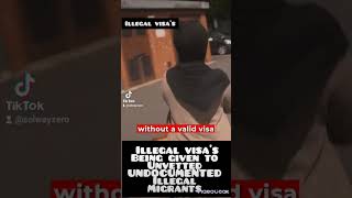 CORRUPT POLITICIAN SELLING ILLEGAL MIGRANT VISA'S (£1,500 A VISA FOR UNVETTED, UNDOCUMENTED)