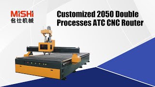 Revolutionize Your Production with the Dual-Process CNC Router!