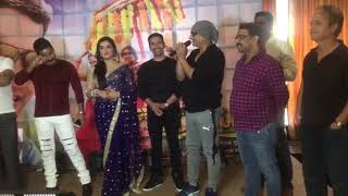 Avdesh Mishra Come At Muhurat of Bhojpuri Film Lallu Ki Laila