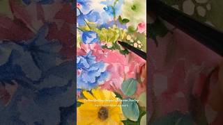 Custom Wedding Bouquet Watercolor Painting #watercolor #watercolorart #watercolorflowerpainting