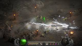 Diablo 2 Resurrected -  Assassin Lightning  traps - Act 5 Hell - Farming for experience and gears