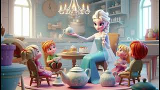 Elsa’s Teapot Serenade 2: A Melodic Winter Tea Party! Super Kids Song | Nursery Rhyme