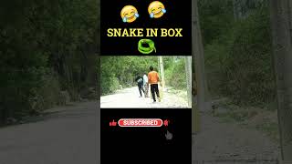 Snake in box prank😝😝 #youtubeshorts #viral #shorts