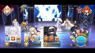 【FGO】水着キャストリア(バーサーカー)Lv120で4ターン│第23節 進行度2 スーパーリコレクションクエスト(4/5)【Lostbelt No.5】