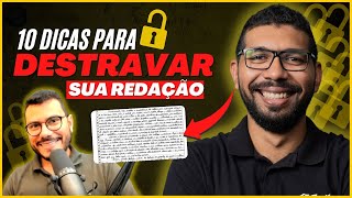 10 Dicas Para Destravar Sua Redação Para Concursos em 2022! Feat Prof. Ari (Minha Discursiva)