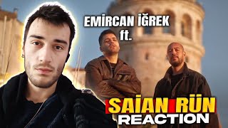 TATLI NAĞMELER KIYAK LİRİKLER! HİPNEZİ ''SAİAN & EMİR CAN İĞREK - RÜN'' REACTİON