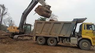 Refer to Soil loading with excavator.#Excavator.