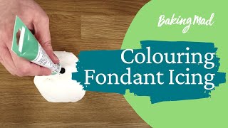 How to Colour Fondant Icing | Baking Mad