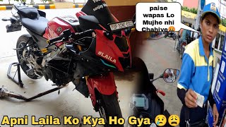 Apni Bike Se Exhaust Remove Krna Padh Gya 😢😢 New trip Ke Liye || @Sanjaybhaivlog302