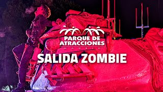 💀 SALIDA ZOMBIE 💀 #Halloween 2024 | PARQUE DE ATRACCIONES DE MADRID