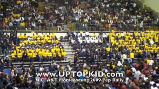 UpTopKid | NC A&T Homecoming | Pep Rally 2009 | www.UPTOPKID.com