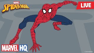 🔴 LIVE! Marvel’s Spider-Man 🕷️ | Seasons 1-3 | Full Episodes 🕸️