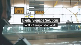 Digital Signage Solutions for the Transportation World