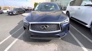 2022 INFINITI QX50 Luxe AWD w/ High Contrast Wheat Interior Introduction and Quick Walkaround