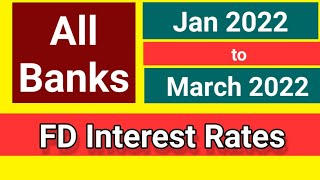 FD interest rates 2022