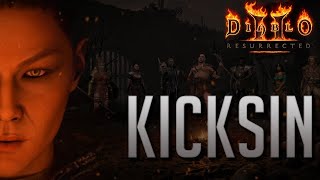 Kicksin (Assassin) Delete's Hell Cows - Diablo 2 Resurrected