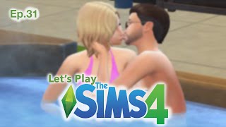 The Sims 4 Let's Play: #31 HOT Hot Tub!