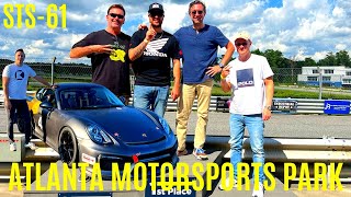 A day at the race track with Justin Kobylka & some legends | Atlanta Motorsports Park | STS-61