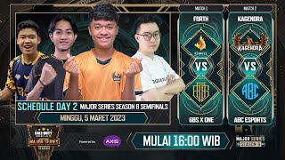 Major Series Season 8 - Semifinals Day 2 l Garena Call of Duty®: Mobile