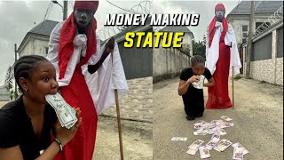 MONEY MAKING STATUE ( PRAIZE VICTOR COMEDY TV)