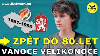 80. léta - Vánoce, velikonoce a oslavy (retro www.batman.cz)