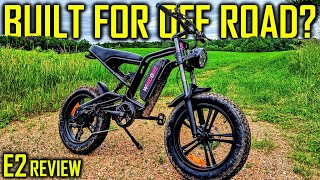 Windone E2 Long Travel Suspension Off Road eBike Test & Review