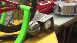 Bicycle power electric generator project