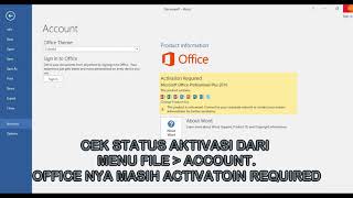 Cara Install dan Aktivasi Permanen Ms Office 2016 Terbaru 2021