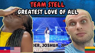 REACTION TO Team Stell - Greatest Love of All (Live on Voice Kids) | FIRST TIME WATCHING