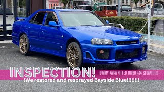 Restored Tommy Kaira R34 turbo sedan review