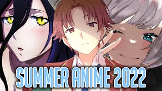 Memory's SUMMER ANIME 2022 Lineup! (What Will I Be Watching & Most Anticipated Anime)