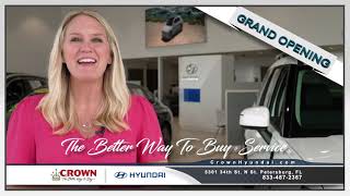 It's The Grand Opening of the All New Crown Hyundai!