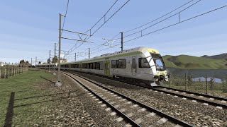 TRAIN SIMULATOR CLASSIC: Lötschberg  -  BLS RABe 535 Passenger train Southbound