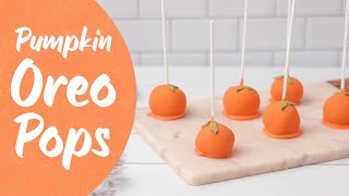 Pumpkin Oreo Pops