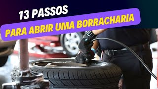 Passos De Como Abrir Uma Borracharia