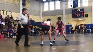 J. Rocha vs Ireton 2018 WCAC Championship (Round 1)