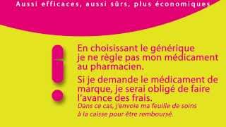 Je OUI aux médicaments génériques