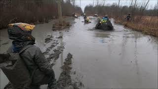 TEAM MUDEH gets MUDDY! Can Am Renegade XMR 1000